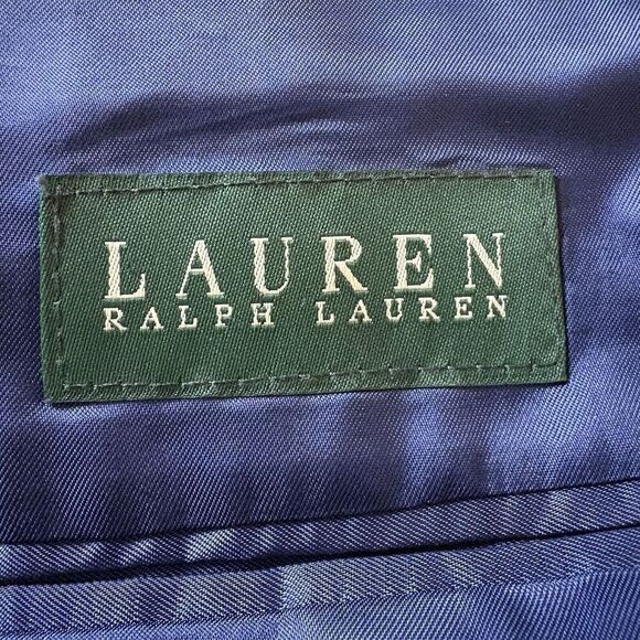 Ralph Lauren Houndstooth Tweed Blazer‎ Sport Coat Suit Jacket Mens 48R (SU) - Picture 3 of 7